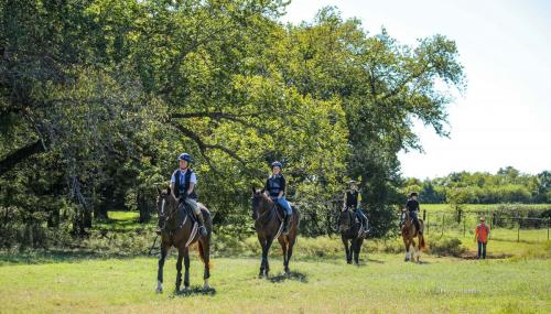Riders at Quail Run Farm Equestrian Center