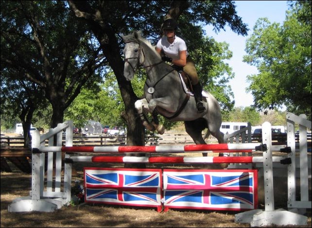 Caitlin Freeny on Smilin' Through. 4th Training